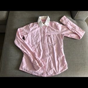Hollister button down cotton Oxford shirt